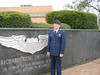 Day Two - Graduation : A cold rainy day but the best day of all, pilot's wings for Thomas